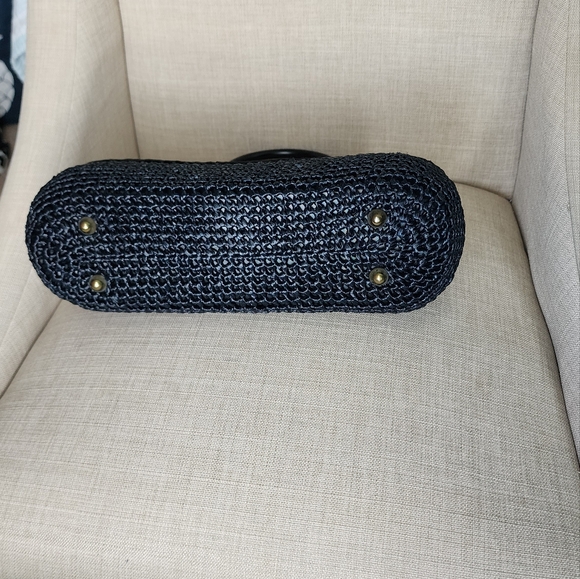 Lefcort Made In Italy Black Handbag - Picture 8 of 8